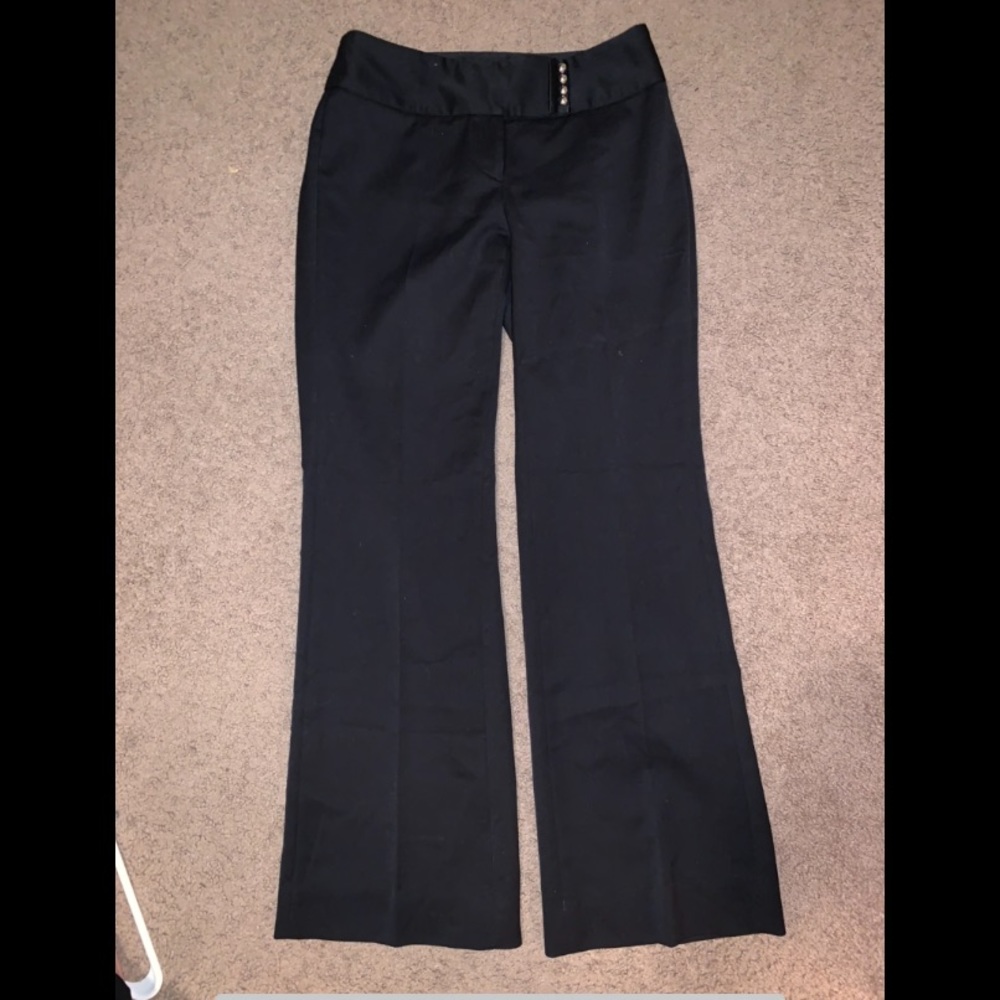 White House black, black dress slacks